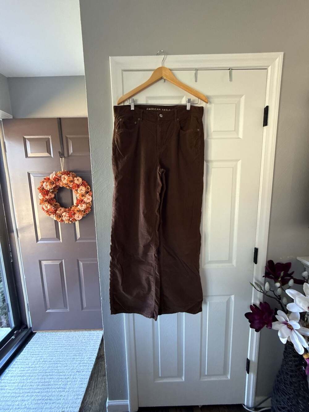 American Eagle Corduroy Pants Brown